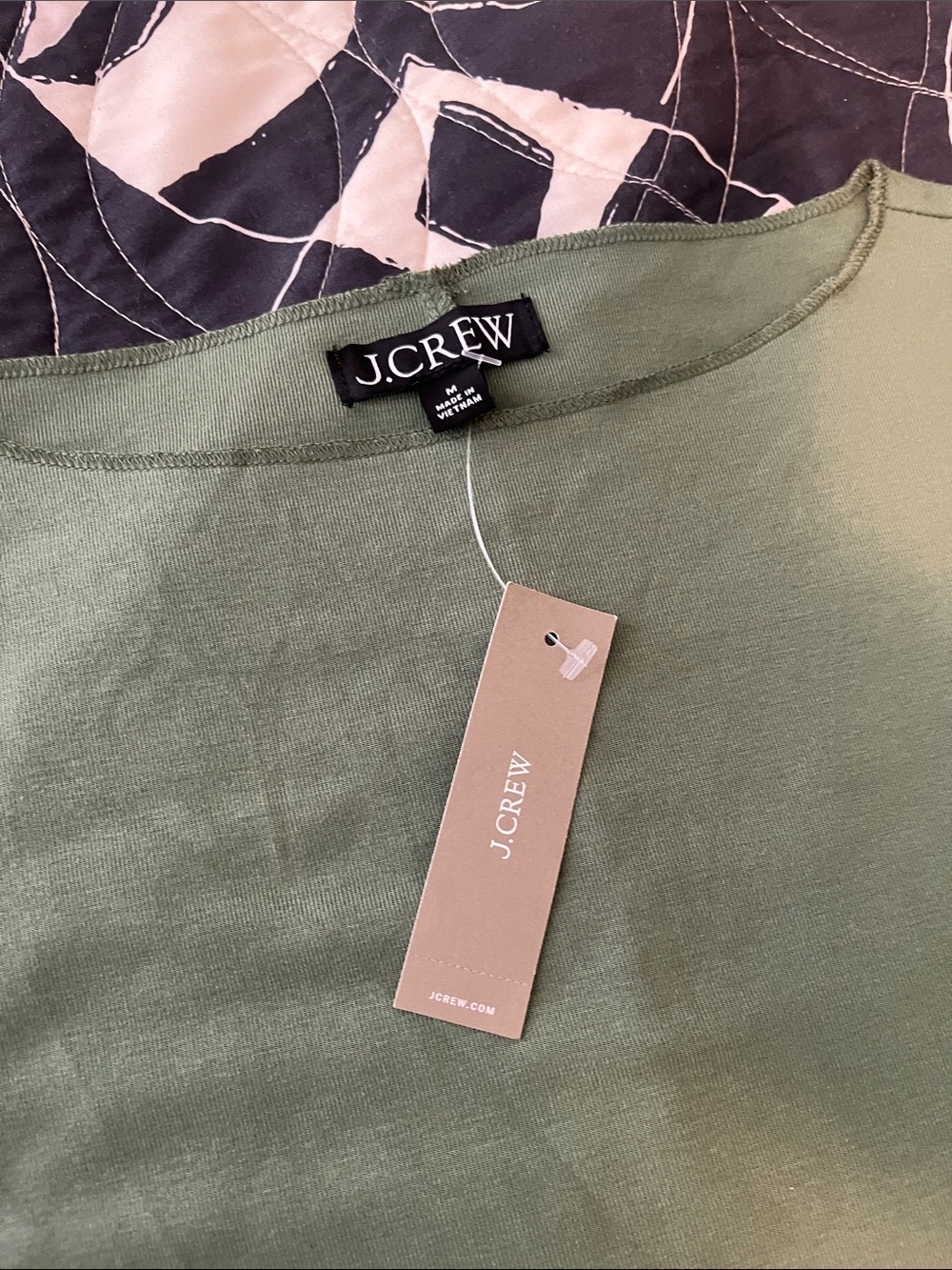 J.Crew Sleeveless Shell Sage Green Medium NWT - Picture 4 of 8
